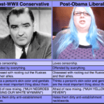 conservative old farts vs liberal snowflakes
