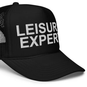Alternative view of LEISURE EXPERT trucker hat | Frank 30 Rock