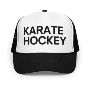 Frank KARATE HOCKEY trucker hat - 30 Rock