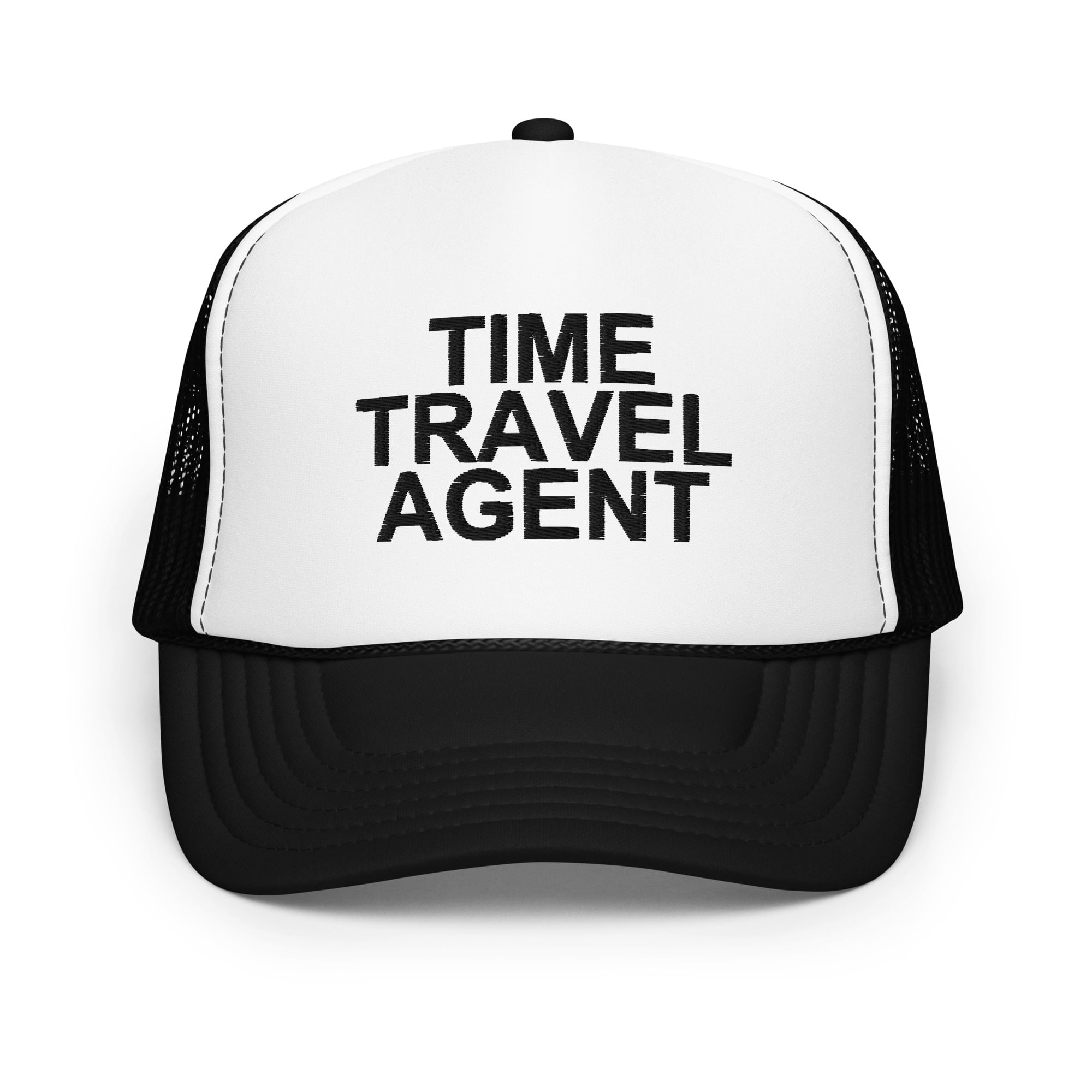 Frank TIME TRAVEL AGENT Trucker Hat - 30 Rock - Image 6