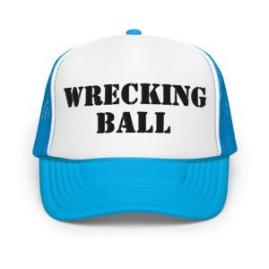 Miley Cyrus Wrecking Ball Embroidered trucker hat