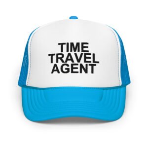 Frank TIME TRAVEL AGENT Trucker Hat - 30 Rock