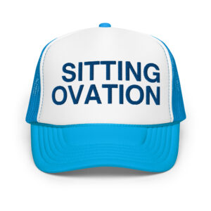 Alternative view of 30 Rock Frank SITTING OVATION trucker hat