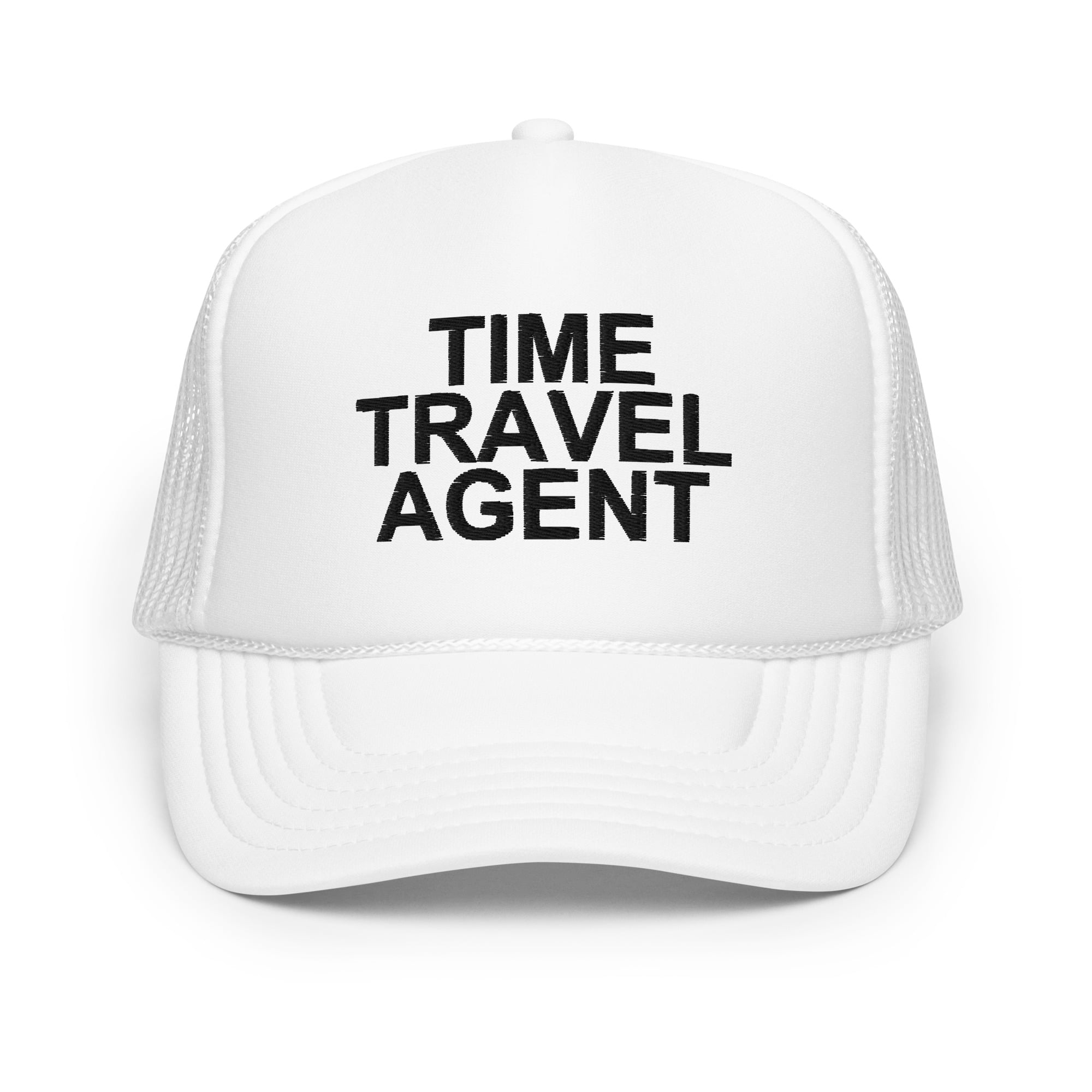 Frank TIME TRAVEL AGENT Trucker Hat - 30 Rock - Image 8