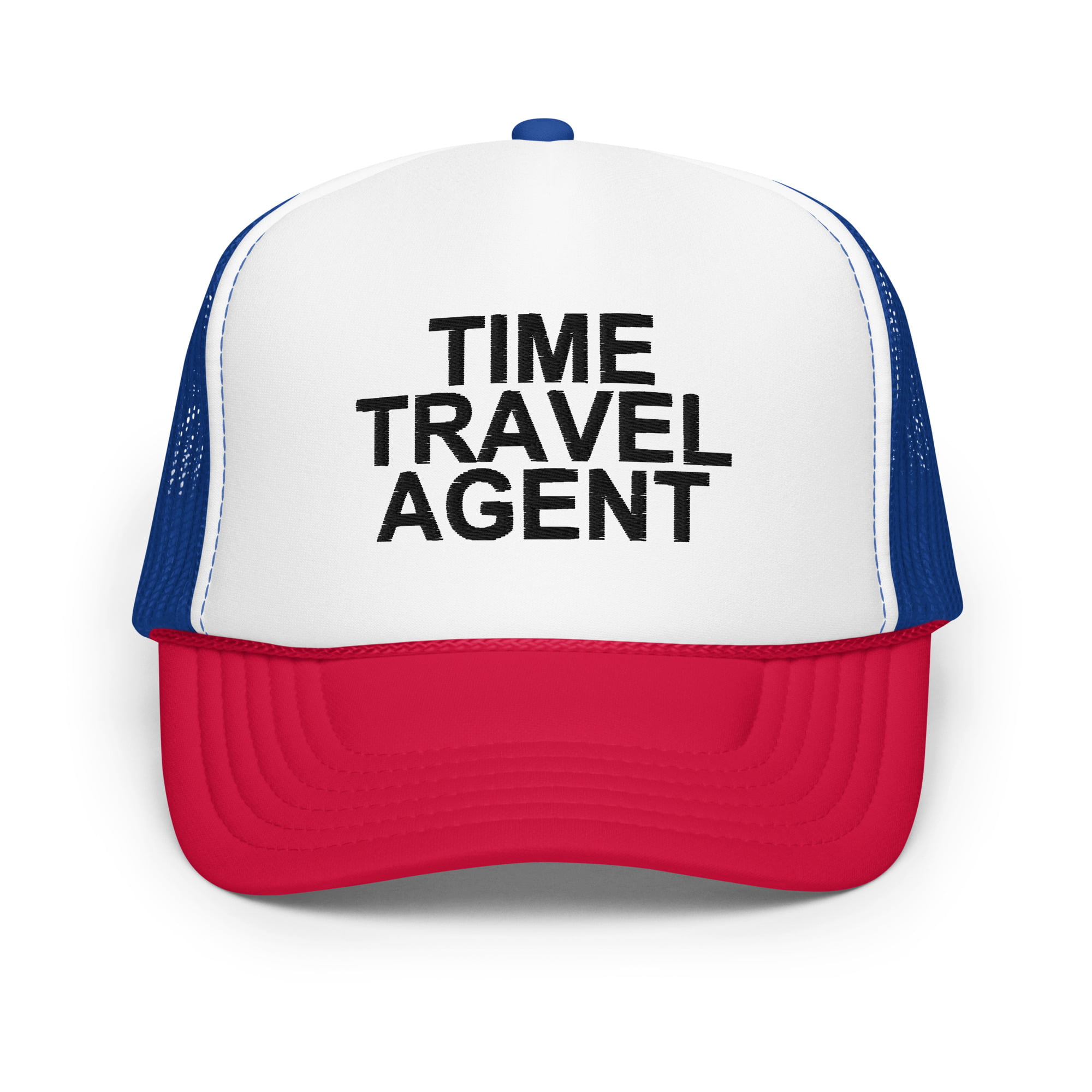 Frank TIME TRAVEL AGENT Trucker Hat - 30 Rock - Image 7