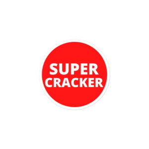 Alternative view of SUPER CRACKER Sticker (Round)