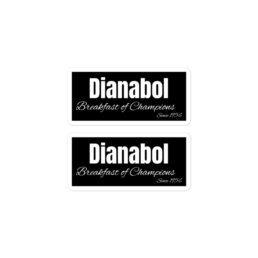 Dianabol Breakfast of Champions since 1956 Sticker Pack - Image 2