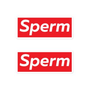 Sperm SUPREME Stickers - Image 3