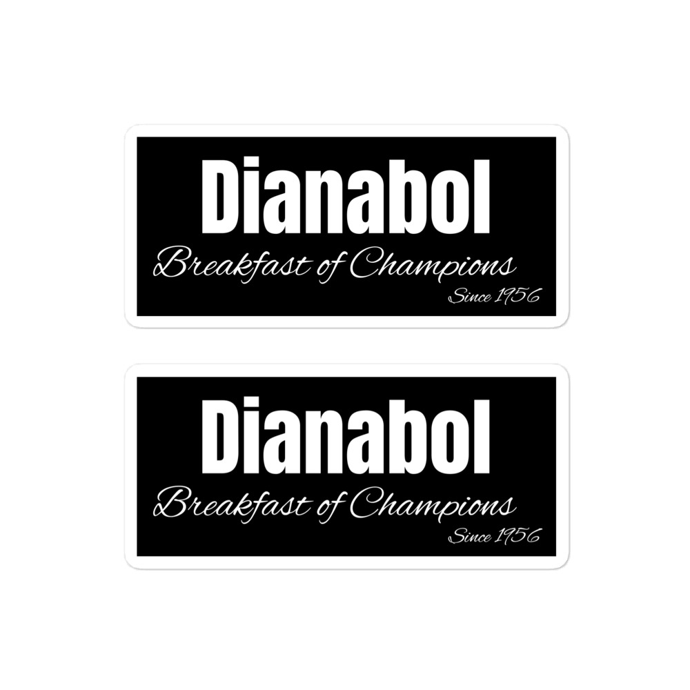 Dianabol Breakfast of Champions since 1956 Sticker Pack - Image 3