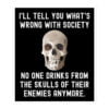 Human Skull Image Sticker