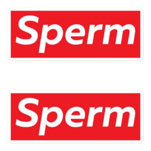 Sperm SUPREME Stickers