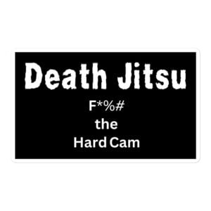 Death Jitsu Fuck the Hard Cam Jon Moxley sticker aew bcc