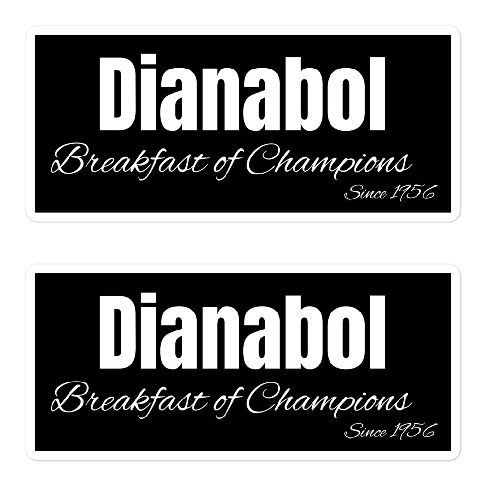 Dianabol Breakfast of Champions since 1956 Sticker Pack