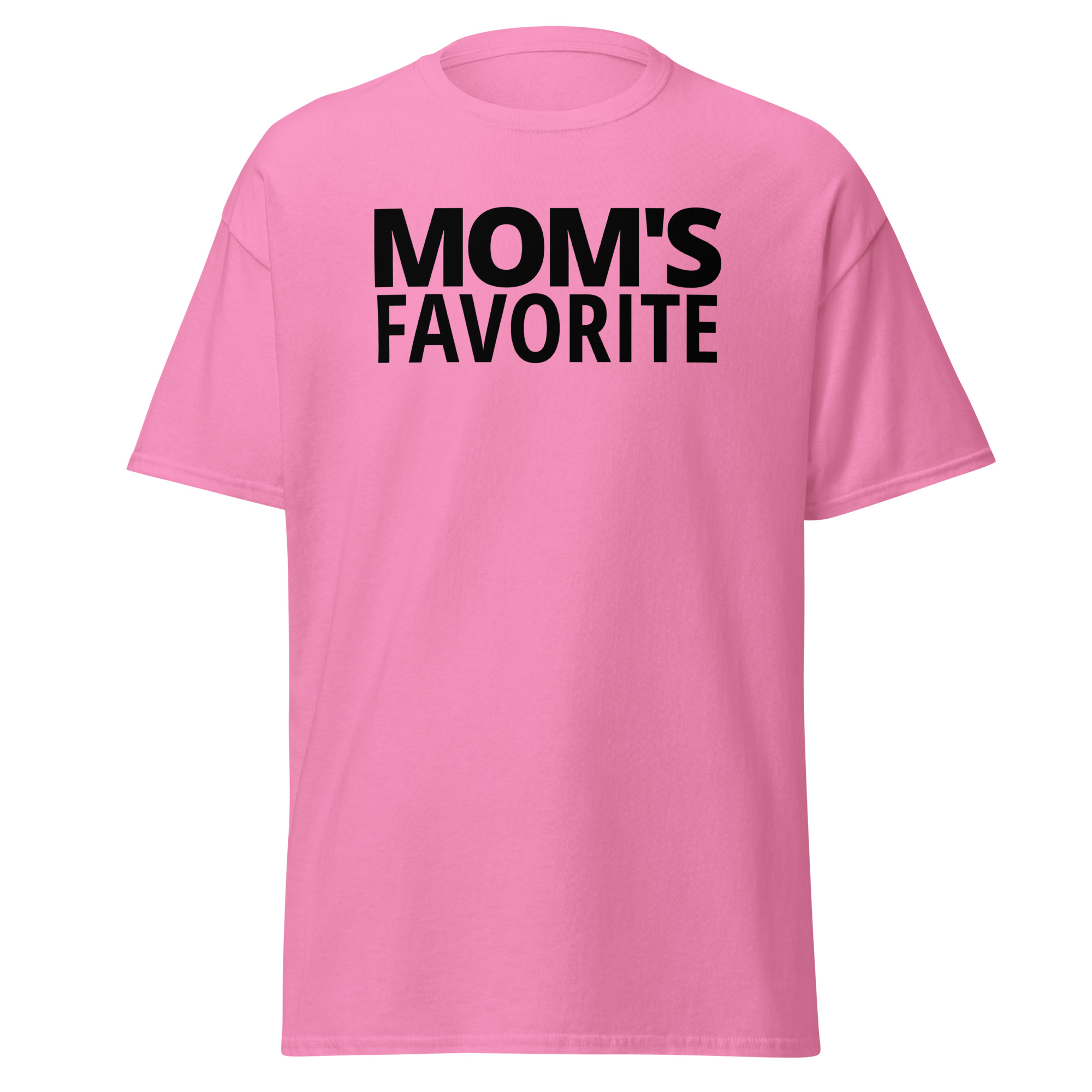 MOM S FAVORITE (in black letters) Men's T-Shirt - Image 7