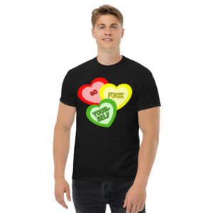 Go Fuck Yourself - Cute Hearts Men's t-shirt