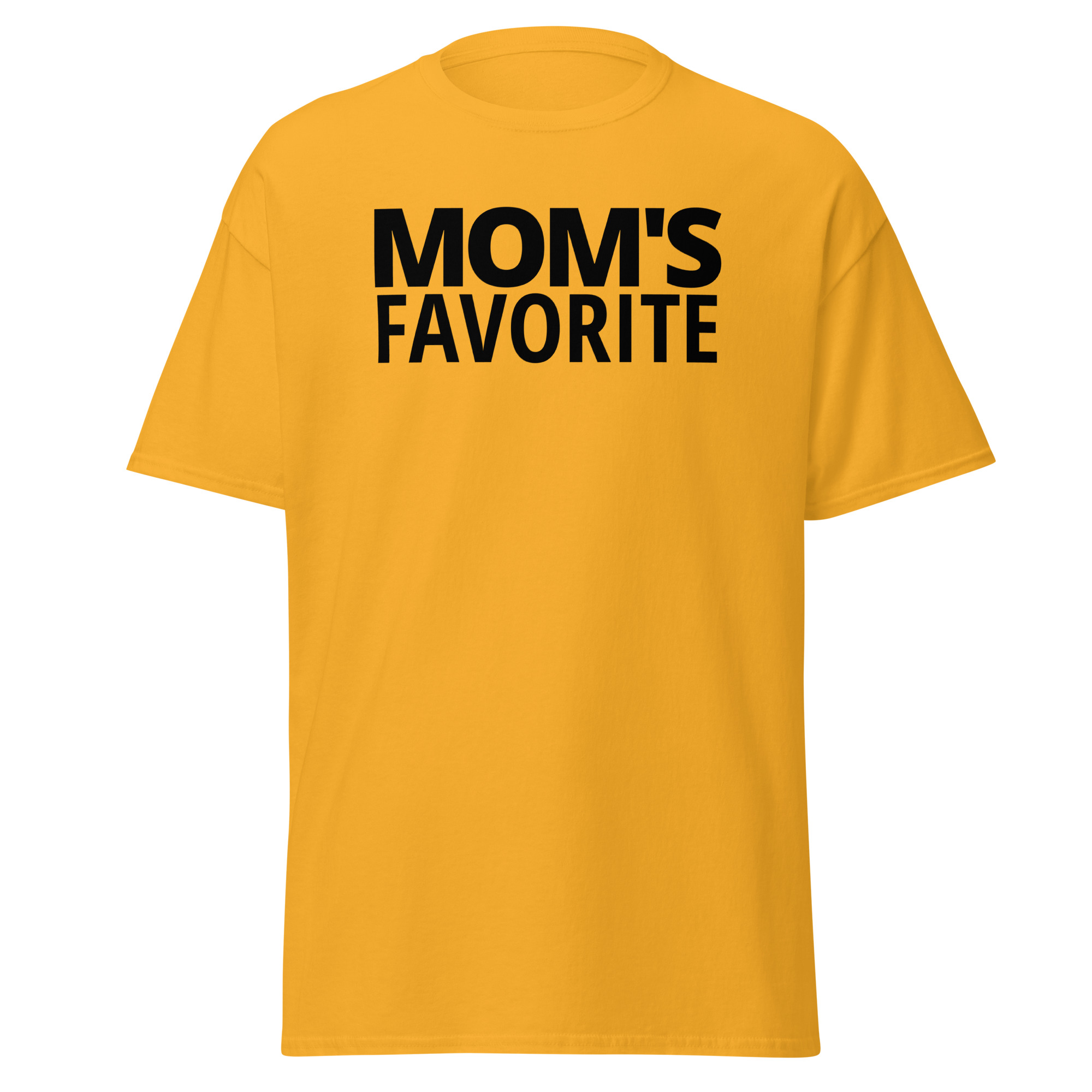 MOM S FAVORITE (in black letters) Men's T-Shirt - Image 9