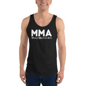 MMA Mixed Martial Arts | Bold Font MMA Logo Tank Top