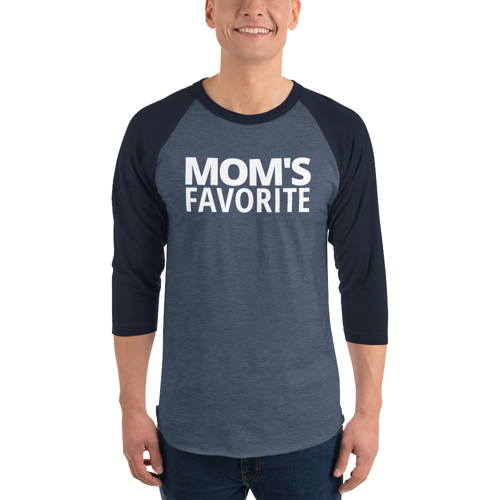 Mom's Favorite 3/4 sleeve raglan shirt - Image 3