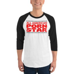 All American Porn Star baseball raglan shirt