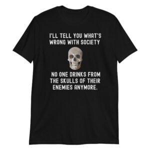 Human Skull Image T-Shirt