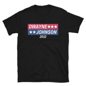 DWAYNE JOHNSON 2032 T-Shirt | USA Flag Colors