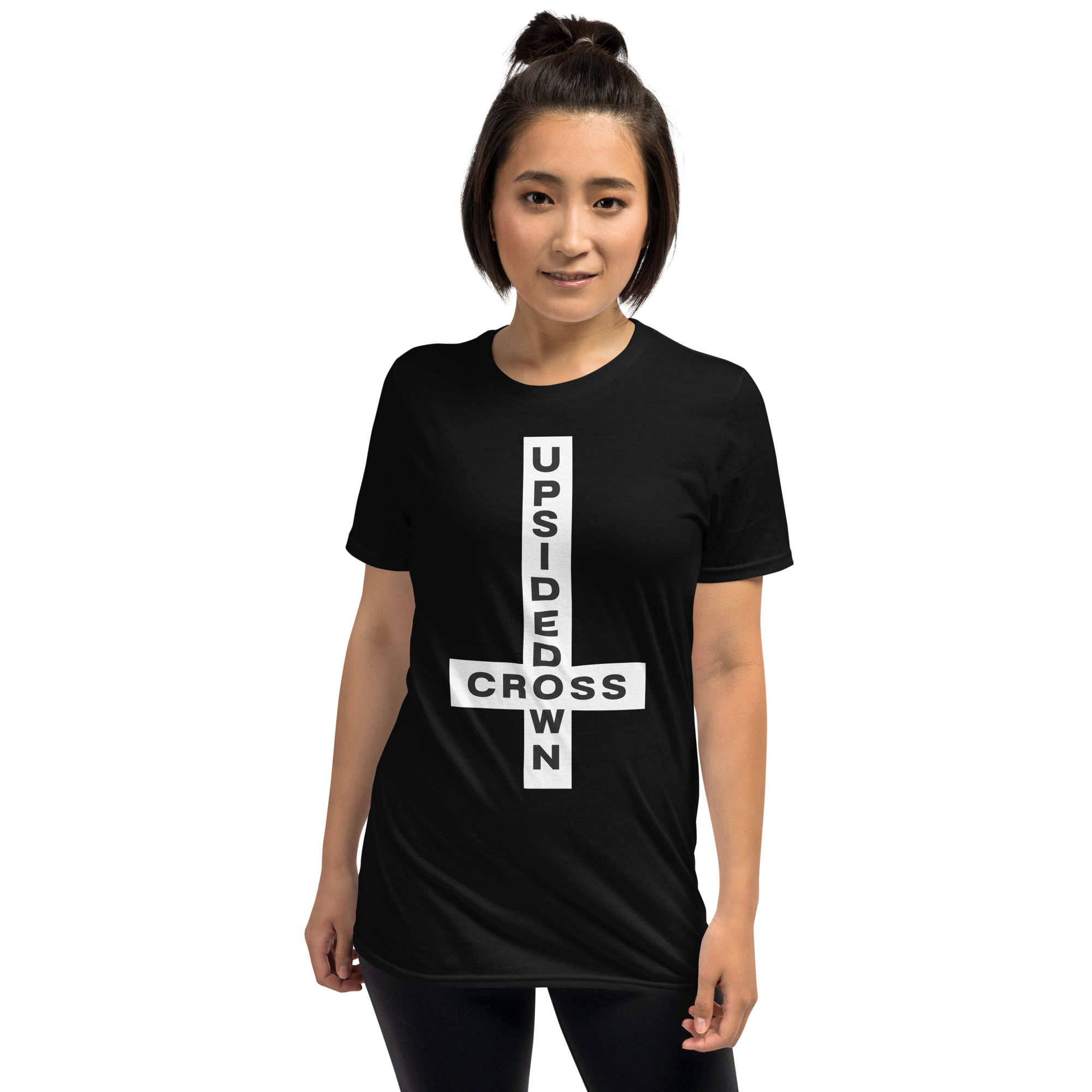 Adolf Satan (Seth Putnam) Upsidedown Cross T-Shirt - Image 3