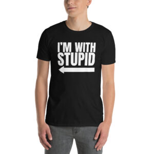 Dumb and Dumber Shirts - I'm With Stupid Tshirt