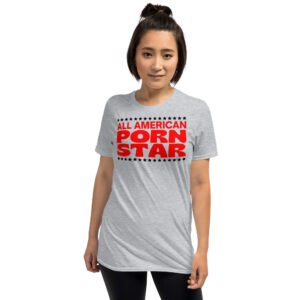 Alternative view of All American Porn Star Unisex T-Shirt