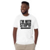 Dumb and Dumber Shirts – I’m With Stupid Arrow Tshirt