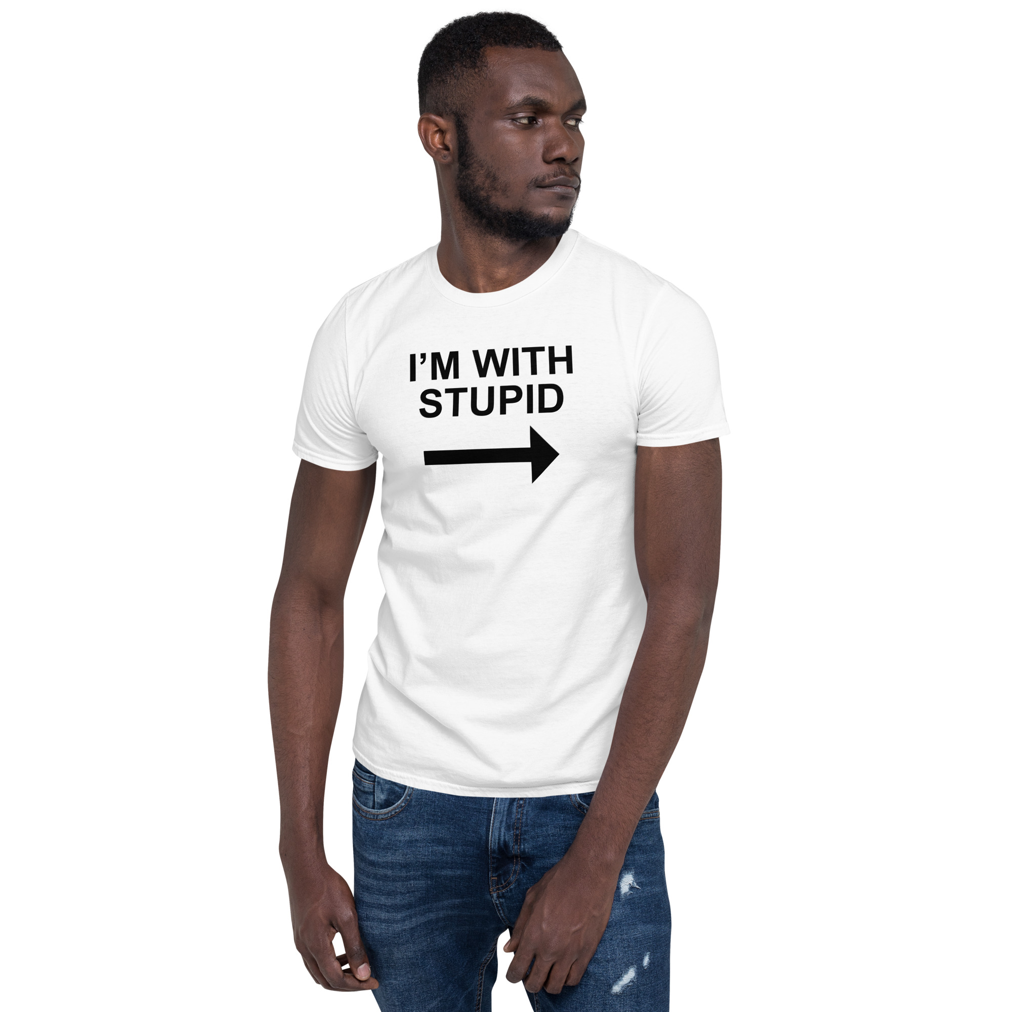 I’M WITH STUPID T-Shirt Matching with I’M STUPID Shirt