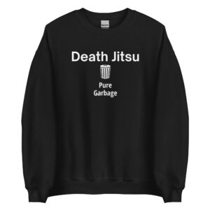 DEATH JITSU Pure Garbage Sweatshirt - Trash Can (version 2)