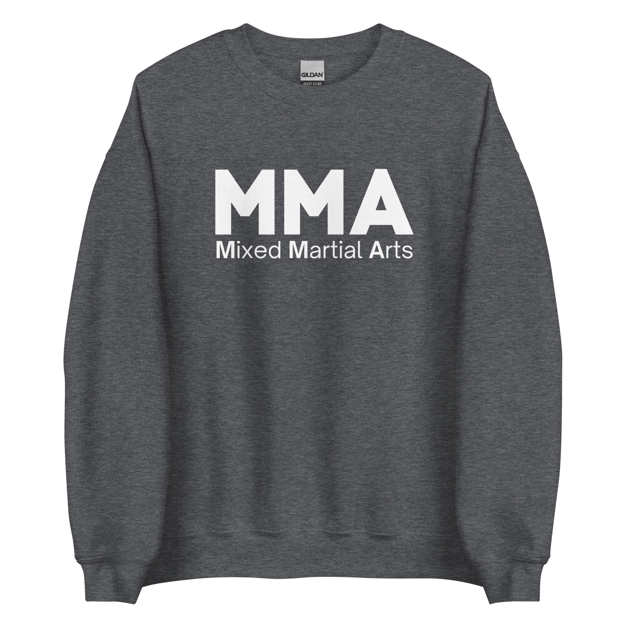MMA Mixed Martial Arts | Bold Font MMA Logo Sweatshirt - Image 4