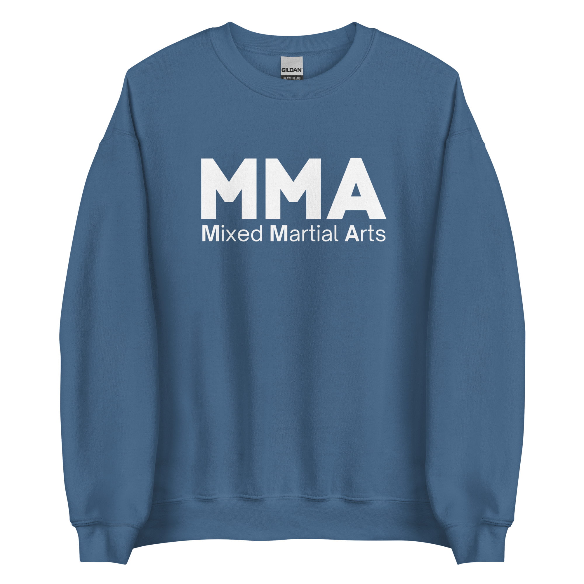 MMA Mixed Martial Arts | Bold Font MMA Logo Sweatshirt - Image 6