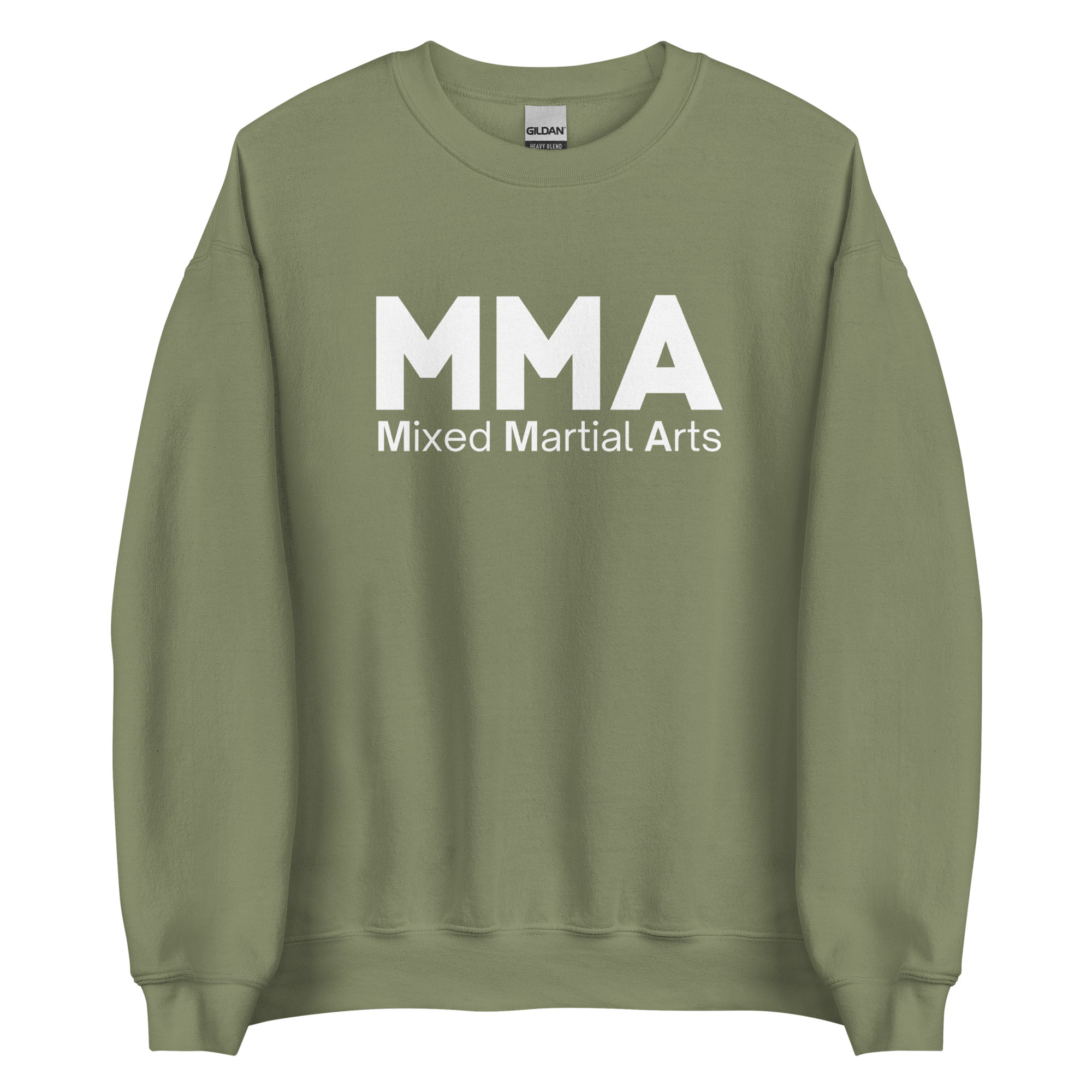 MMA Mixed Martial Arts | Bold Font MMA Logo Sweatshirt - Image 7