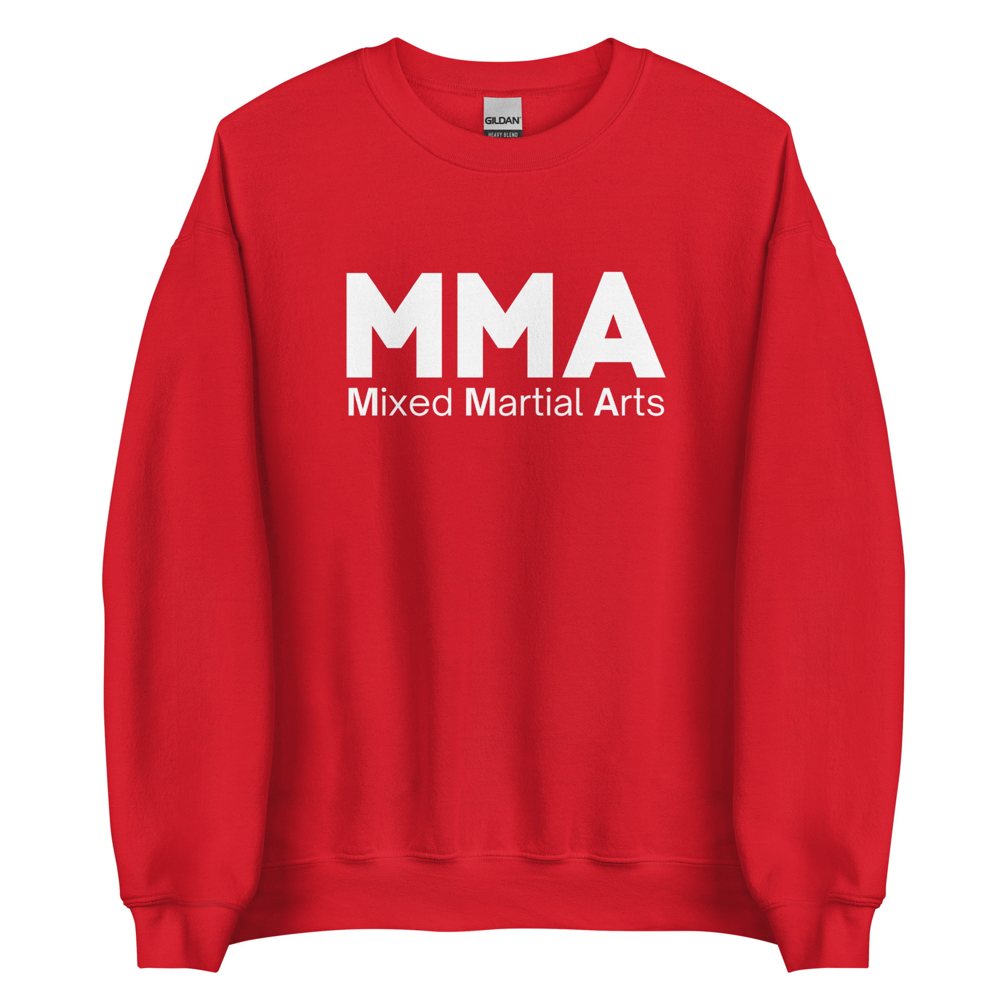 MMA Mixed Martial Arts | Bold Font MMA Logo Sweatshirt - Image 3