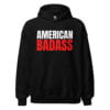 Kid Rock AMERICAN BADASS (Red and White version) Hoodie