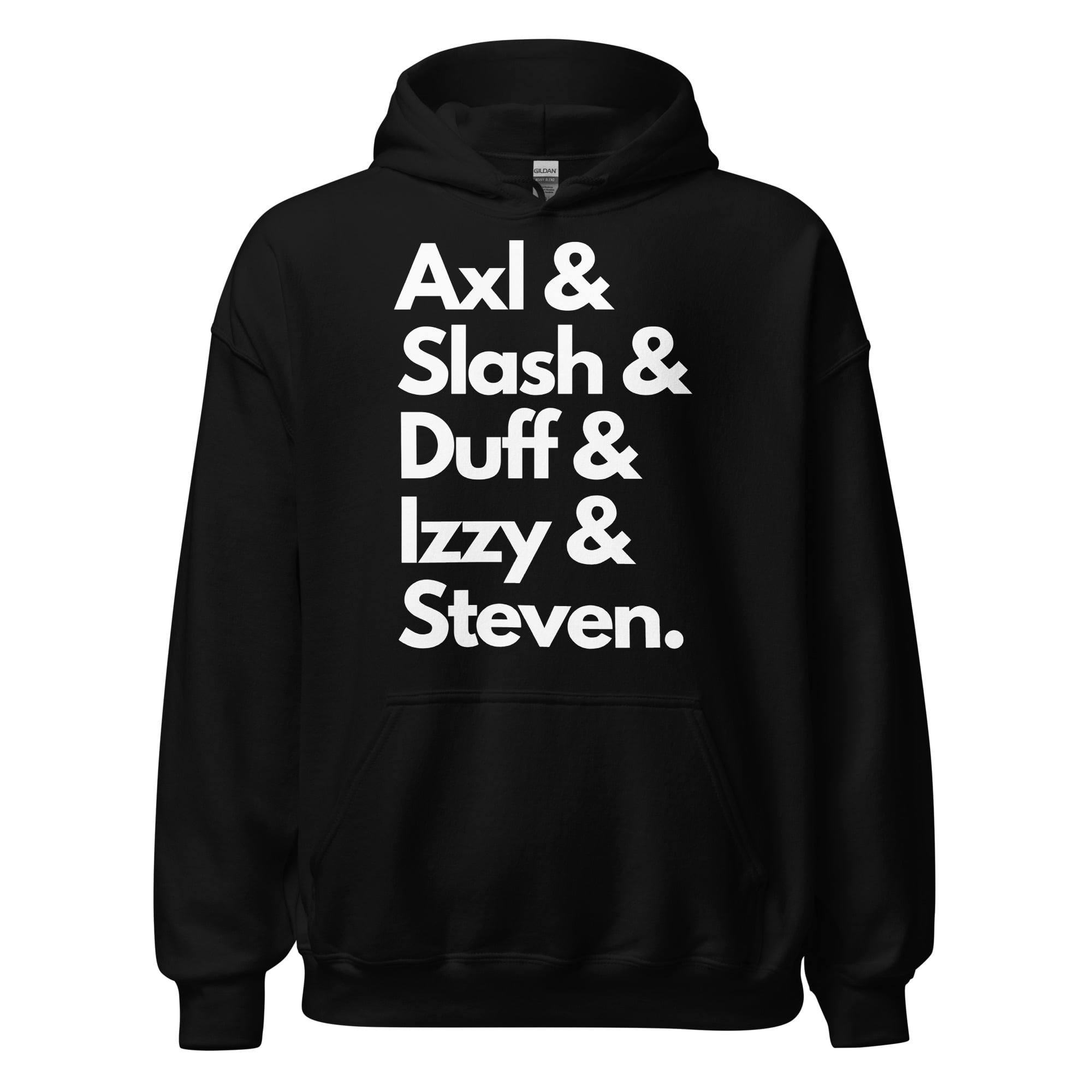 Axl Slash Duff Izzy Steven Guns N’ Roses Hoodie
