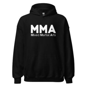 MMA Mixed Martial Arts | Bold Font MMA Logo Hoodie