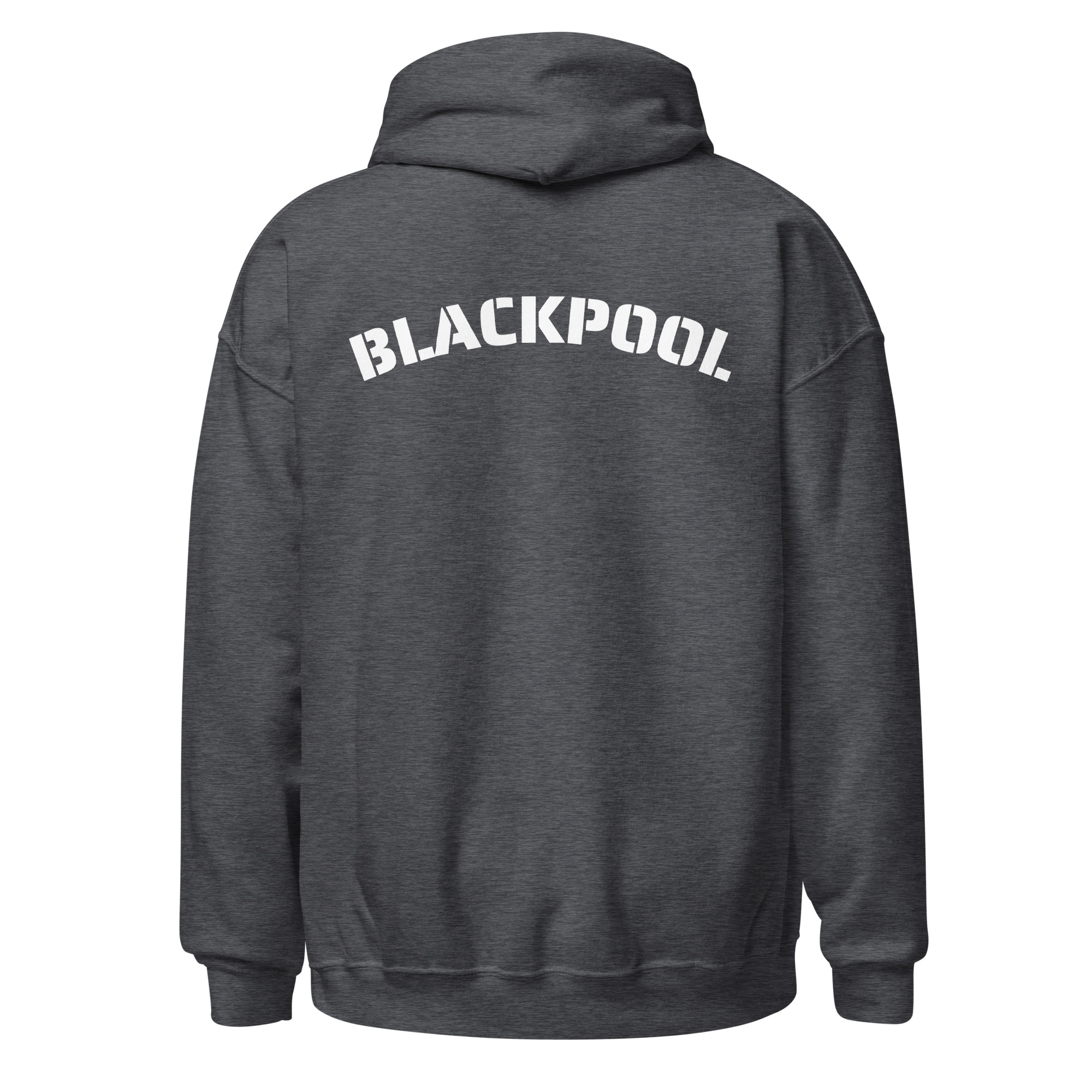 DEATH JITSU Ace Of The World Bitch BLACKPOOL Hoodie (Front + Back) - Image 8