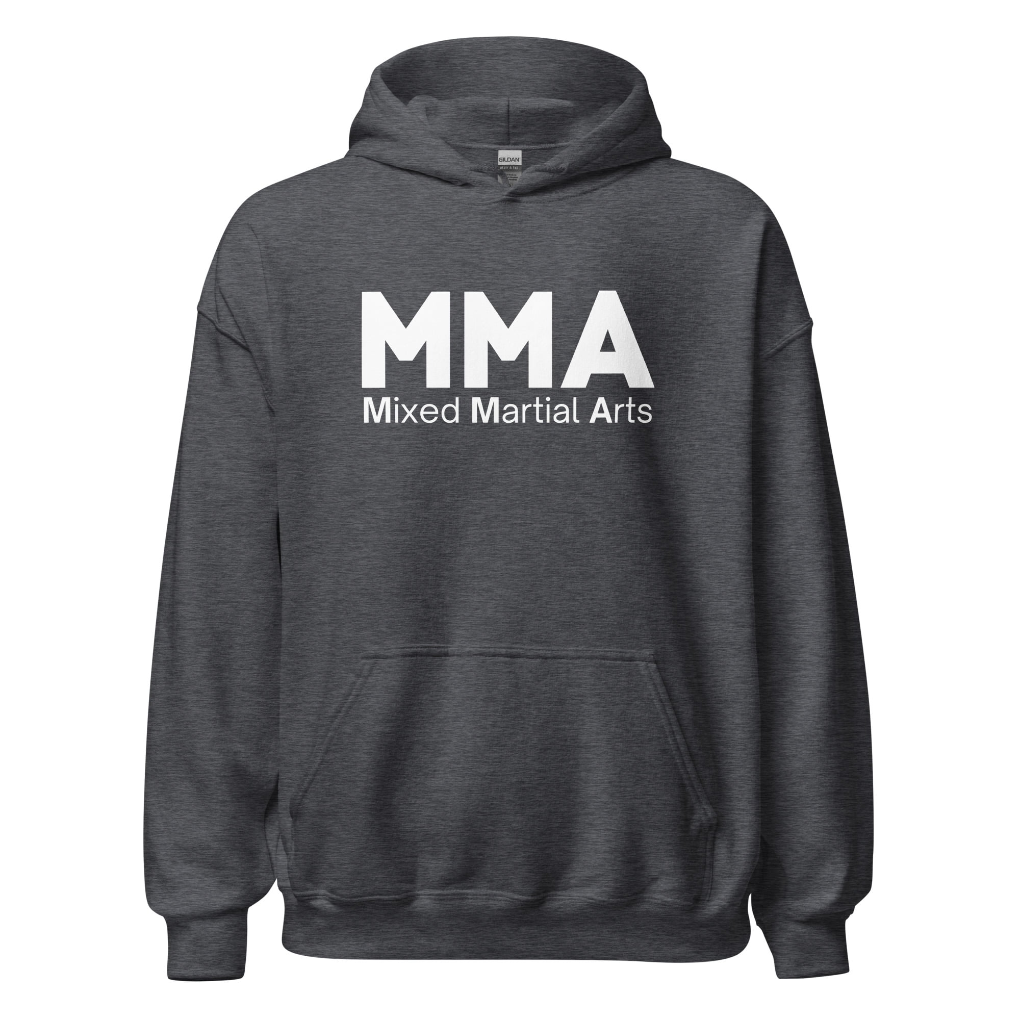 MMA Mixed Martial Arts | Bold Font MMA Logo Hoodie - Image 4