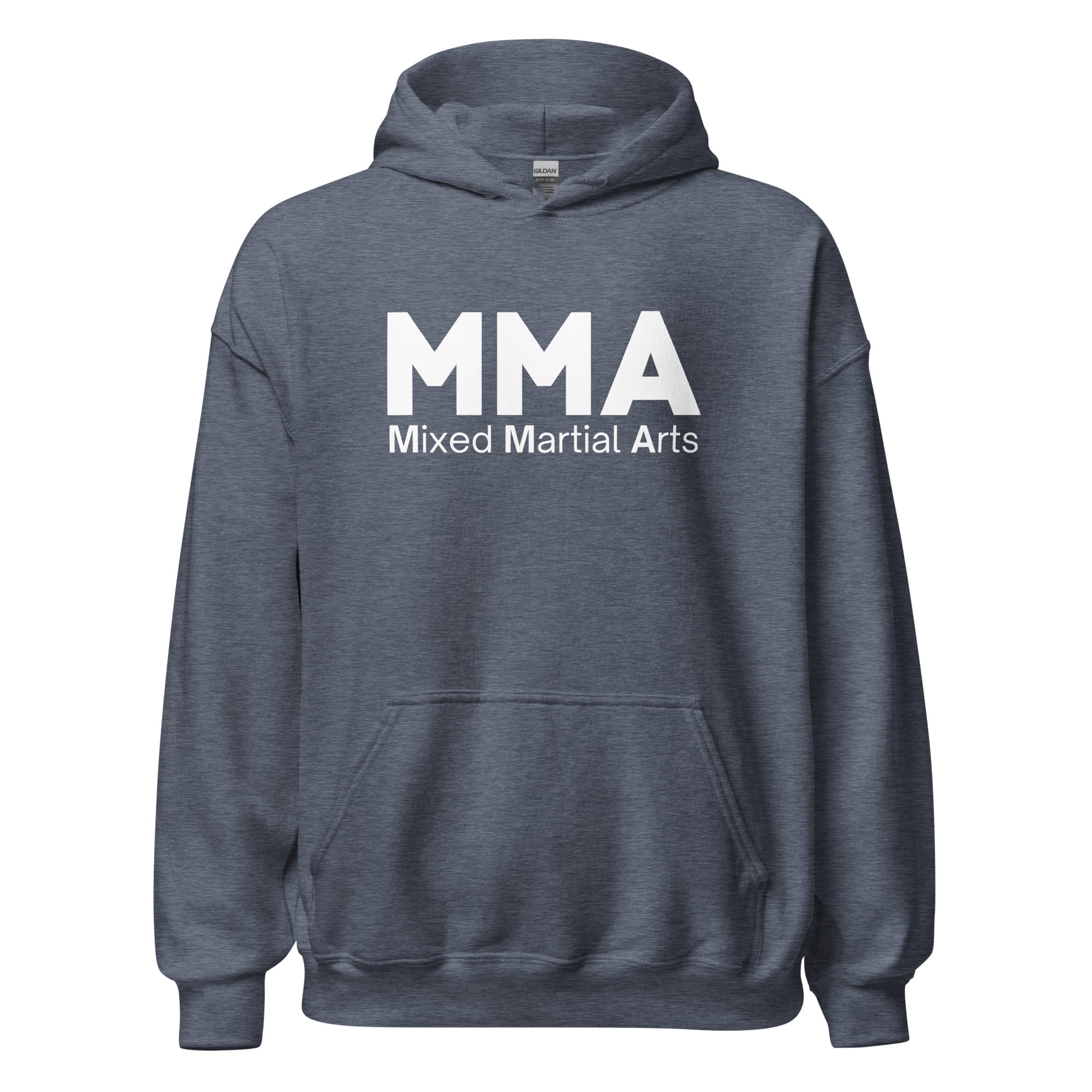 MMA Mixed Martial Arts | Bold Font MMA Logo Hoodie - Image 6