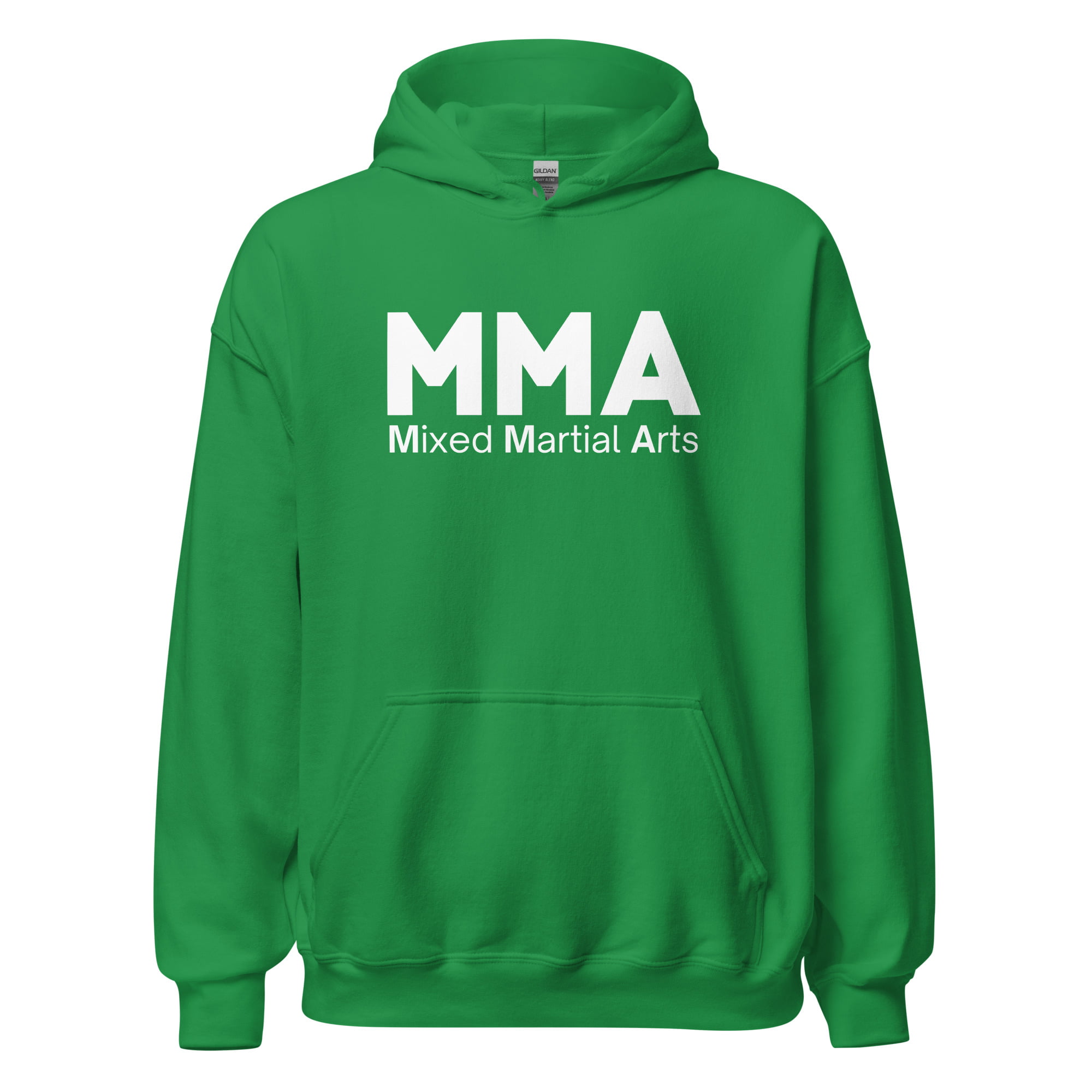 MMA Mixed Martial Arts | Bold Font MMA Logo Hoodie - Image 7