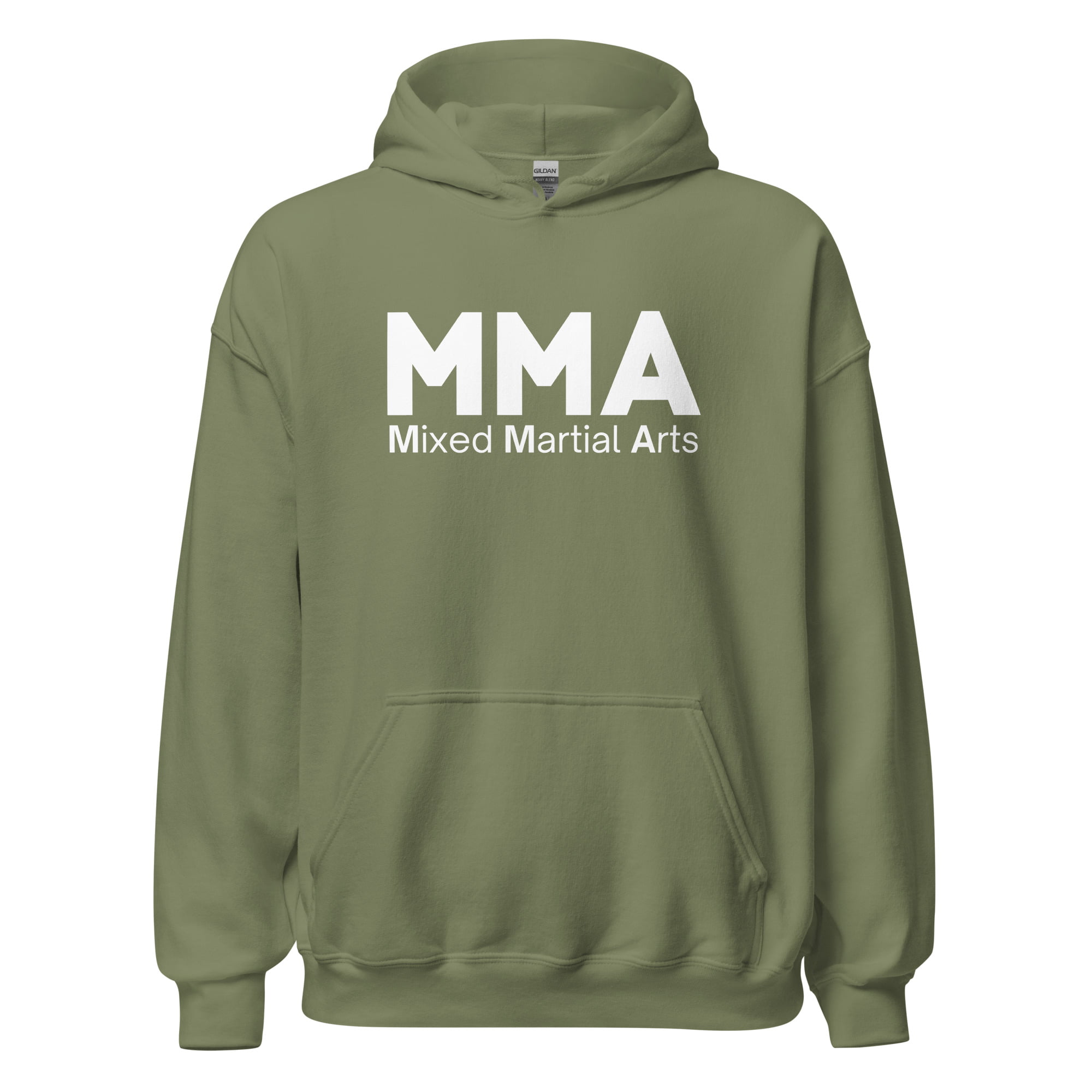 MMA Mixed Martial Arts | Bold Font MMA Logo Hoodie - Image 8