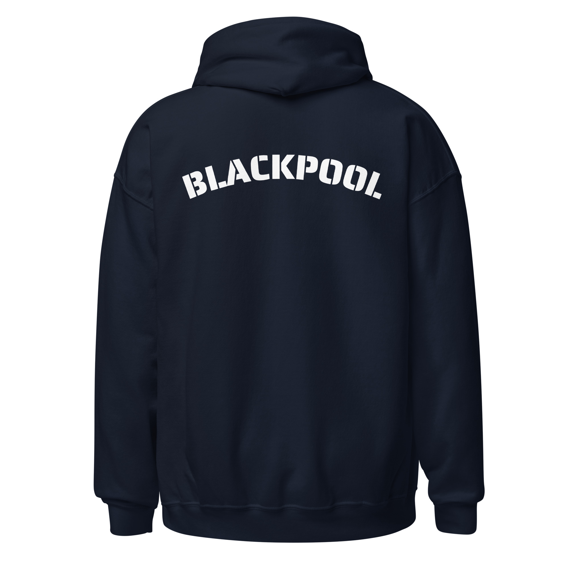DEATH JITSU Ace Of The World Bitch BLACKPOOL Hoodie (Front + Back) - Image 4