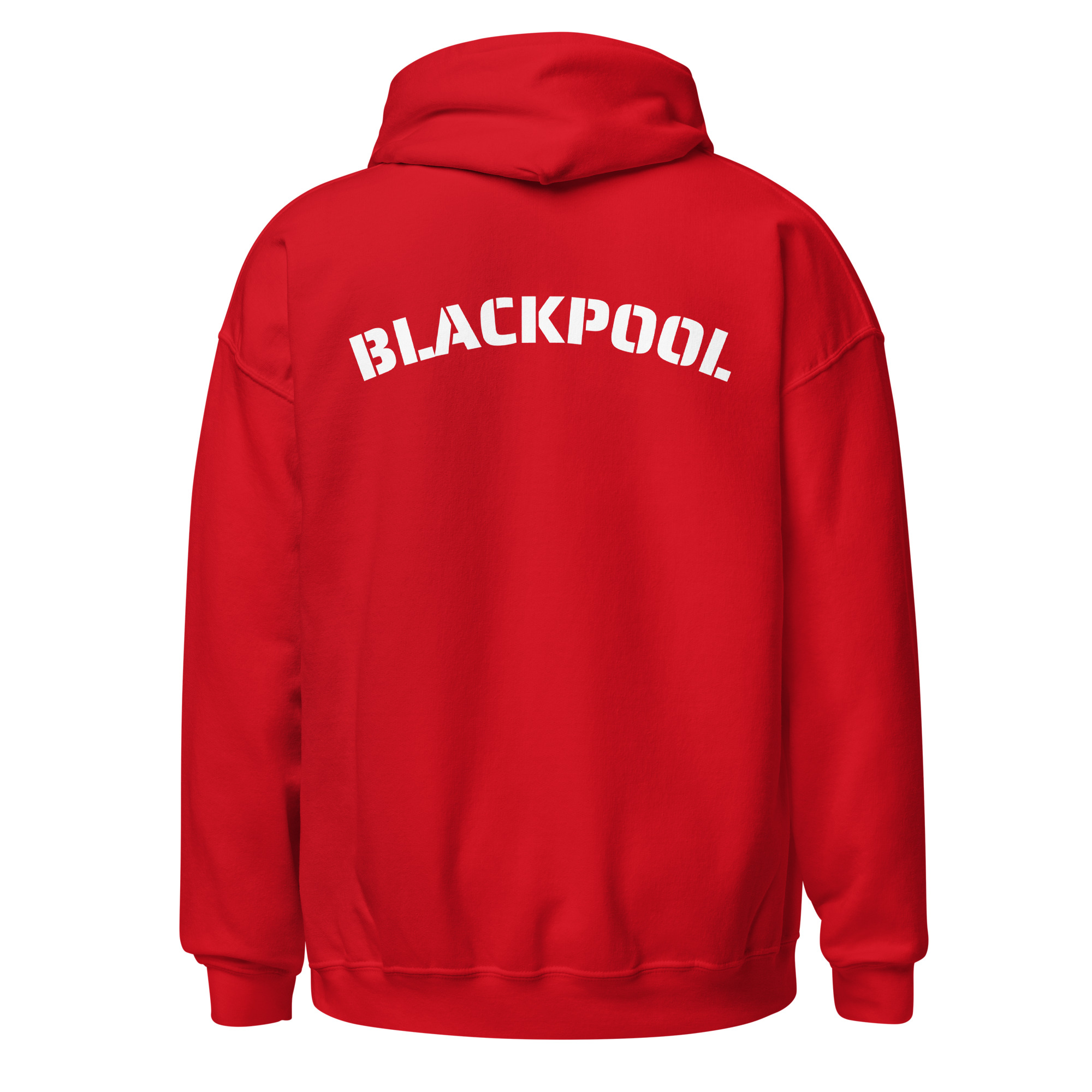 DEATH JITSU Ace Of The World Bitch BLACKPOOL Hoodie (Front + Back) - Image 6