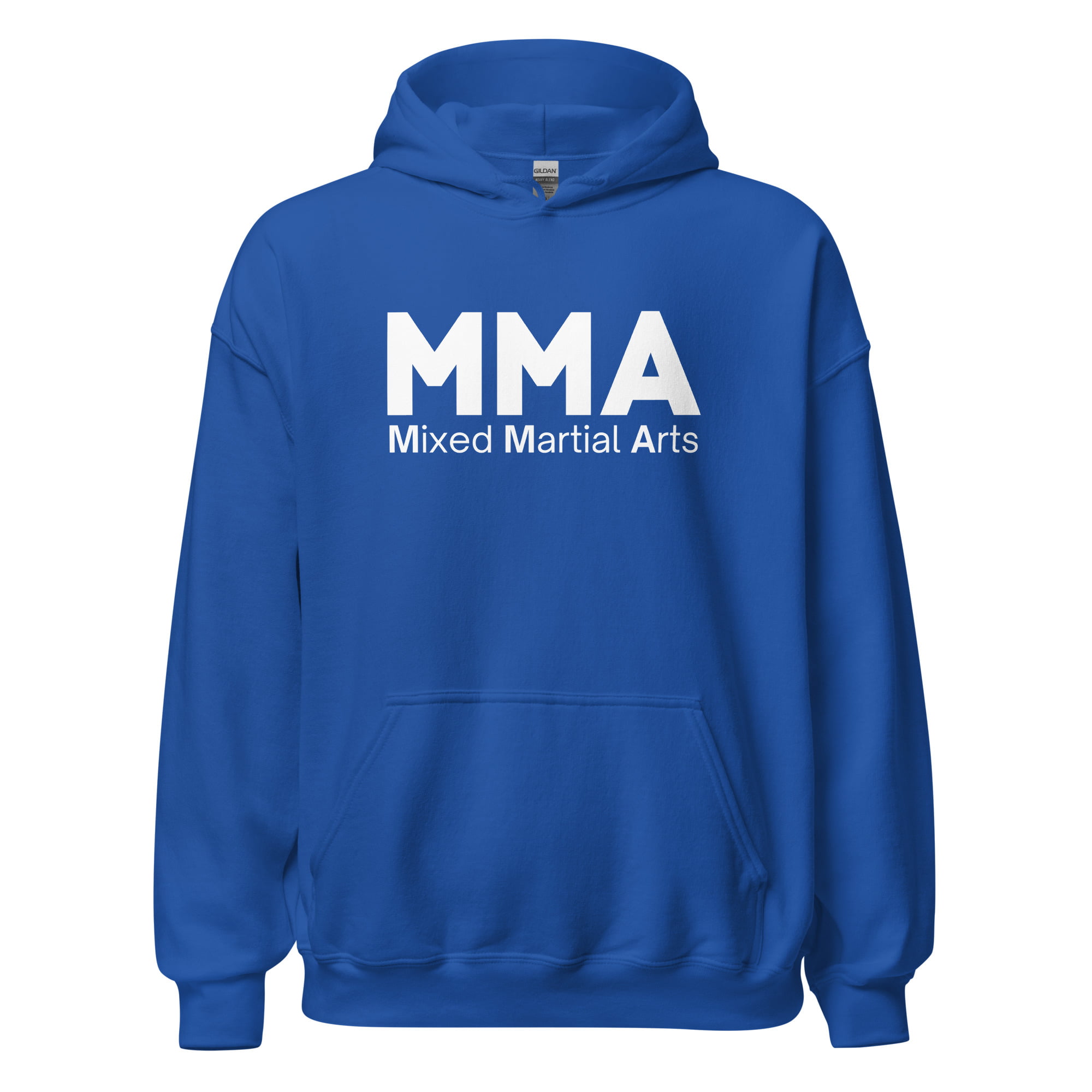 MMA Mixed Martial Arts | Bold Font MMA Logo Hoodie - Image 5