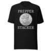 Prepper Stacker | American Silver Eagle Coin Unisex T-Shirt