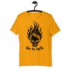 Go to helL - Flaming Skull t-shirt