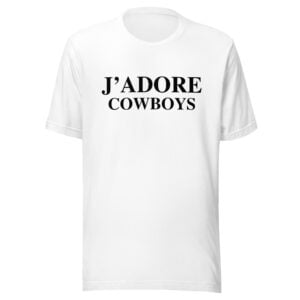 Kendall Jenner J'adore Cowboys Unisex T-Shirt