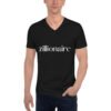 ZILLIONAIRE (white letters version) Unisex V-Neck T-Shirt